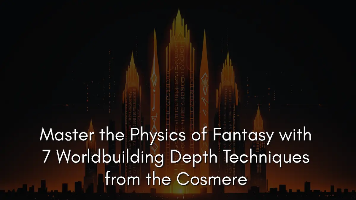 Master the Physics of Fantasy with 7 Worldbuilding Depth Techniques from the Cosmere